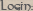 Login